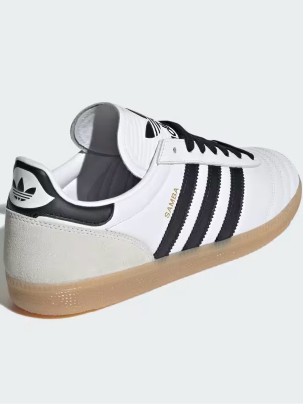 adidas Samba White Black Gum Sneakers - Picture 4 of 10